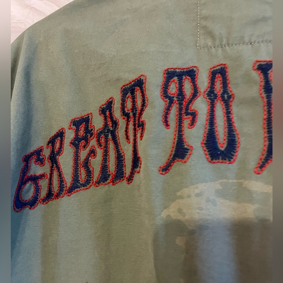 Juicy Couture Military Jacket “Great To Be Alive” 🌵X-LARGE - Picture 3 of 8